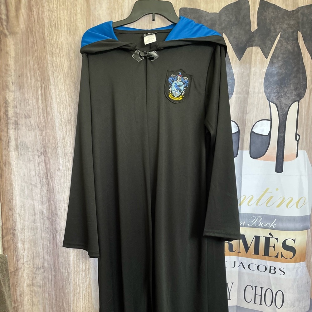 Warner Bros. Black and Blue Harry Potter Robe Ravenclaw unisex used adult